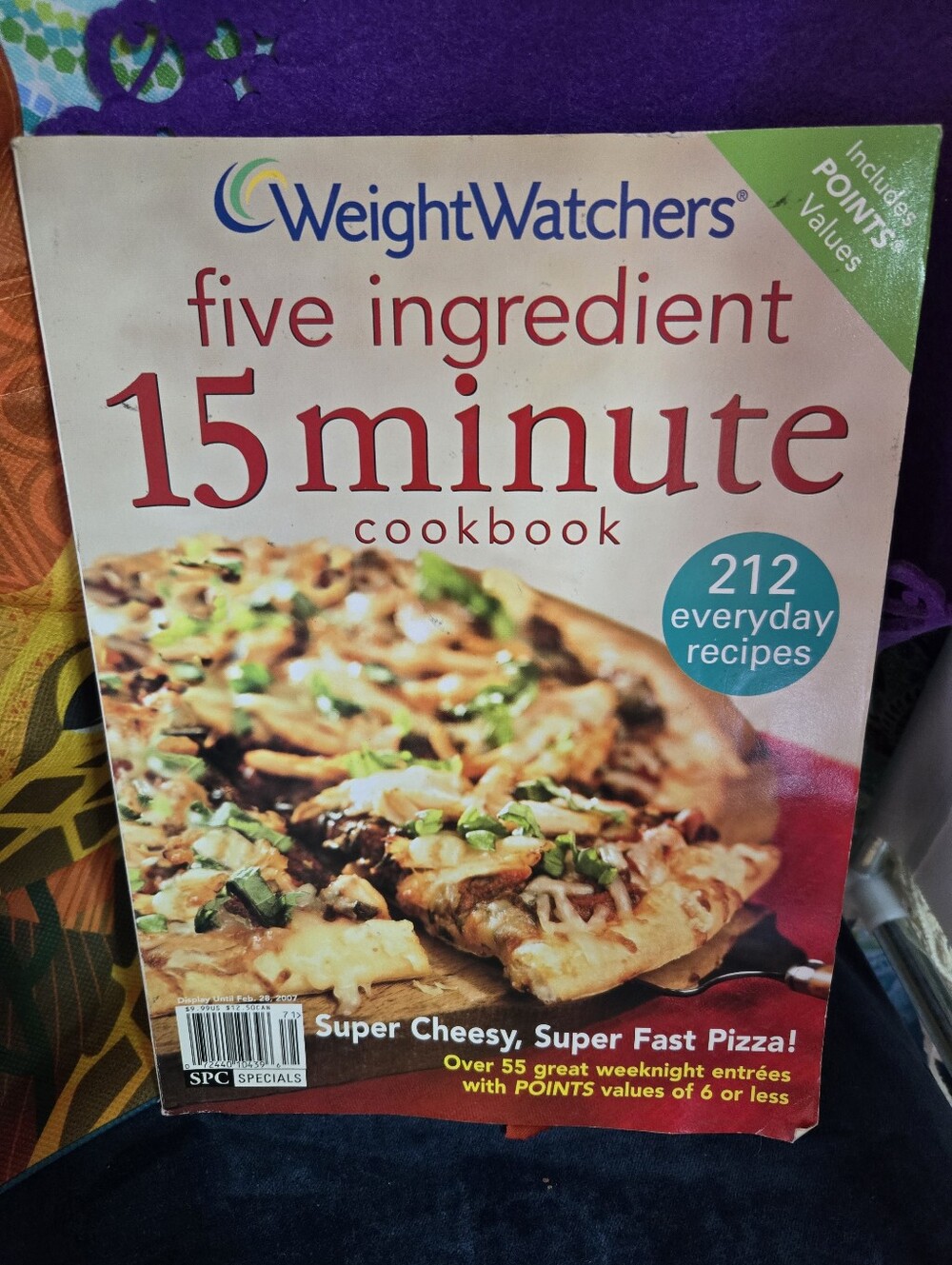 4/$15 Weight Watchers Five Ing 15 Minute Cookbook 212 Quick & Easy Everyday